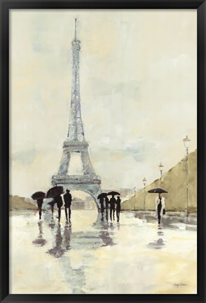 Framed April in Paris Print