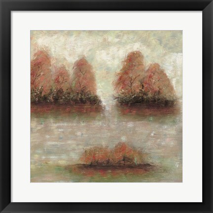 Framed Tamarac Shores I Print