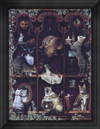 Framed Midnight Mischief Print