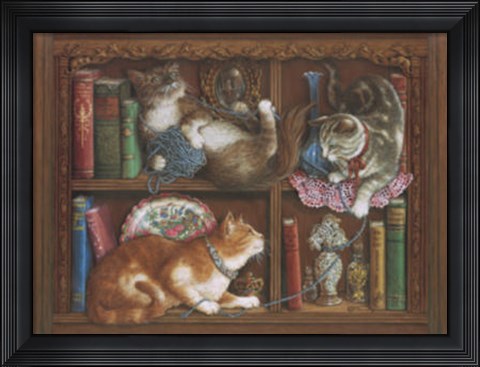 Framed Morning Mischief Print