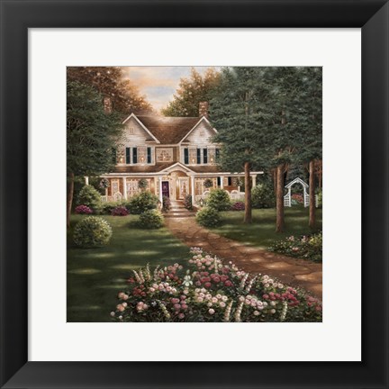 Framed Carolina Evening I Print