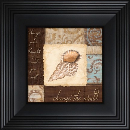 Framed Change the World Print