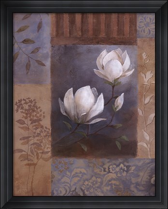 Framed Magnolia Spring II Print