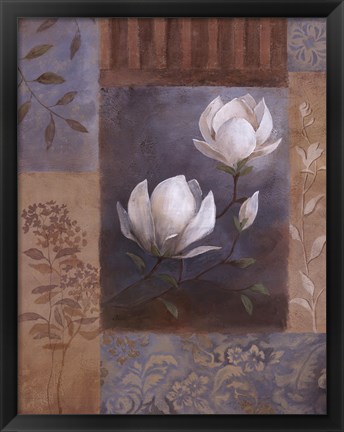 Framed Magnolia Spring II Print