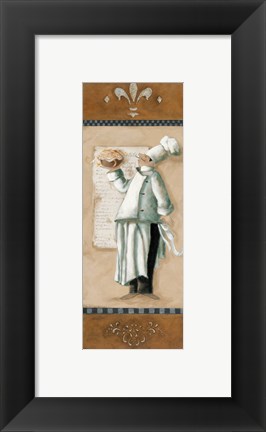 Framed Chef Magnifique II Print