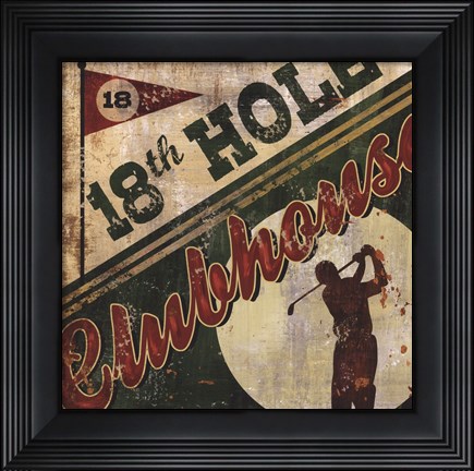 Framed Clubhouse Print