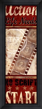 Framed No Script Print