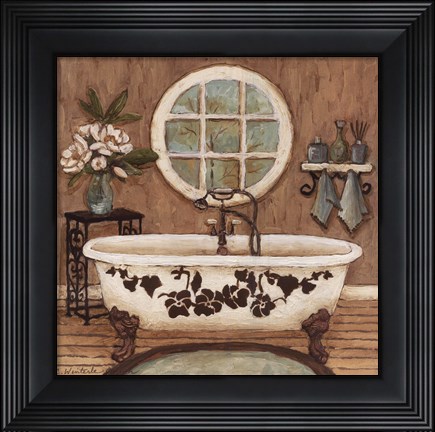 Framed Country Bath Inn I Print