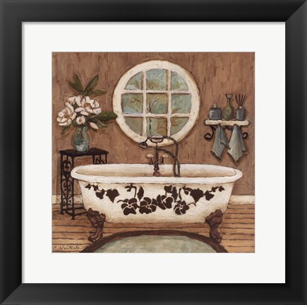 Framed Country Bath Inn I Print