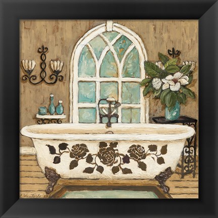 Framed Country Bath Inn II Print