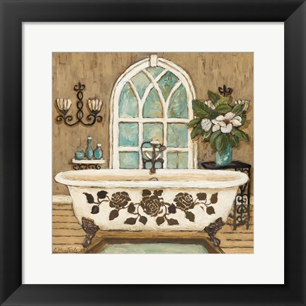 Framed Country Bath Inn II Print