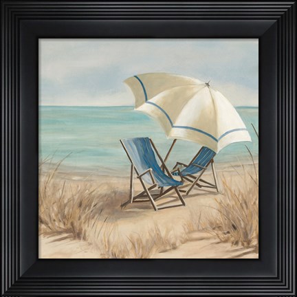 Framed Summer Vacation II Print