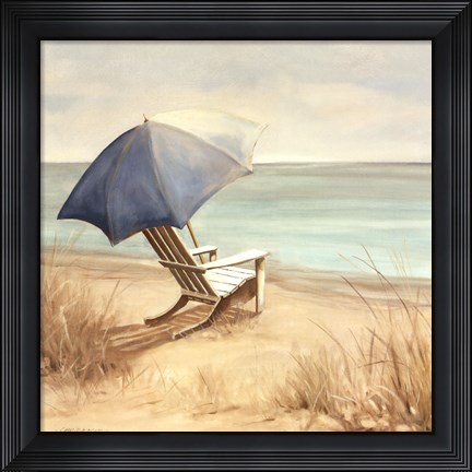 Framed Summer Vacation I Print