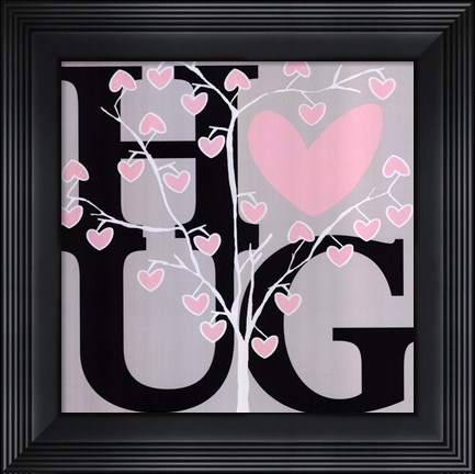 Framed Hug (Summer) Print