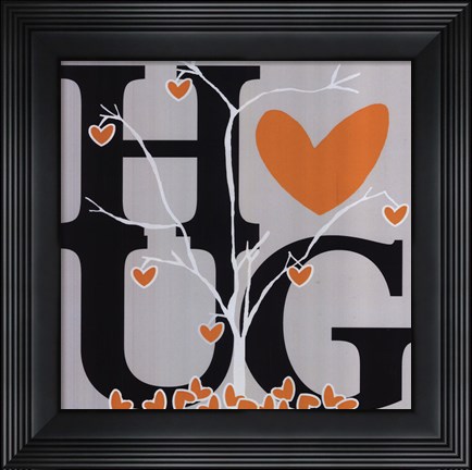 Framed Hug (Fall) Print