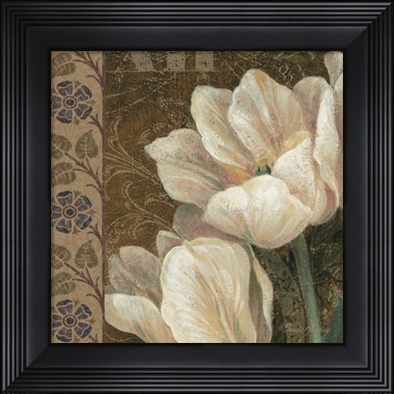 Framed Petit Jardin Square I - mini Print