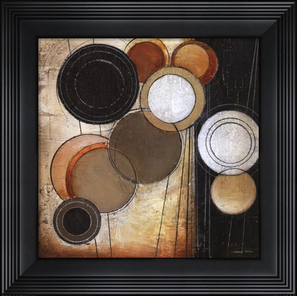 Framed Tangents II - mini Print