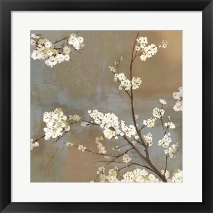 Framed Ode to Spring I Print