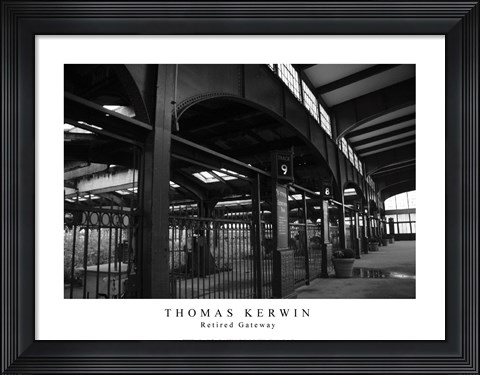 Framed Retired Gateway Print