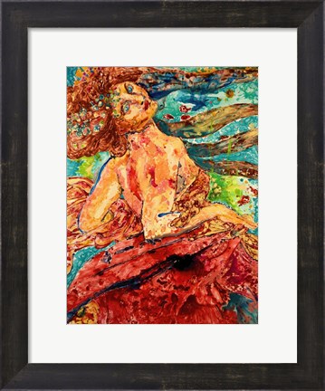 Framed Lucy in the Sky with Diamonds Print