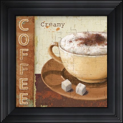 Framed Coffee Lovers I Print