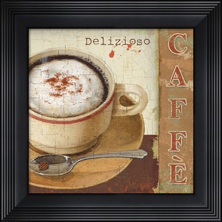 Framed Coffee Lovers II Print