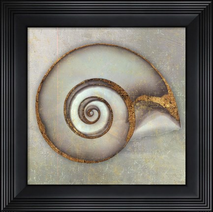 Framed Neptune&#39;s Garden I Print