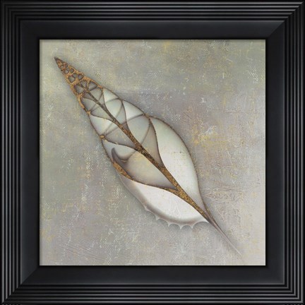 Framed Neptune&#39;s Garden II Print