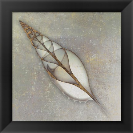 Framed Neptune&#39;s Garden II Print