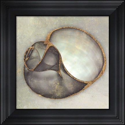 Framed Neptune&#39;s Garden IV Print