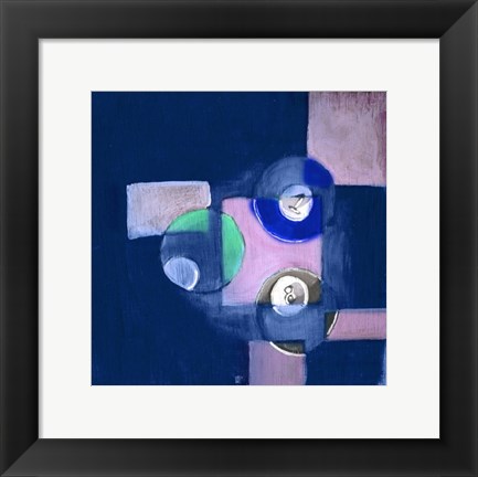 Framed Pool Abstract II Print