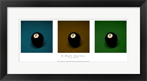 Framed 8 Ball Series Print