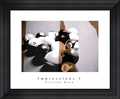 Framed Impressions I Print