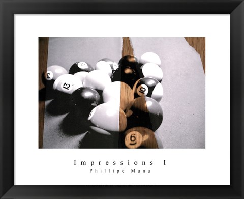 Framed Impressions I Print