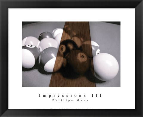 Framed Impressions III Print