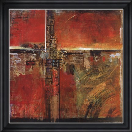 Framed FIRELINE 1 Print