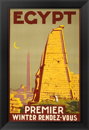 Framed Egypt - Premier Print