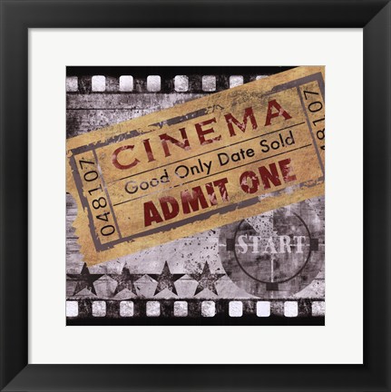 Framed Cinema Print