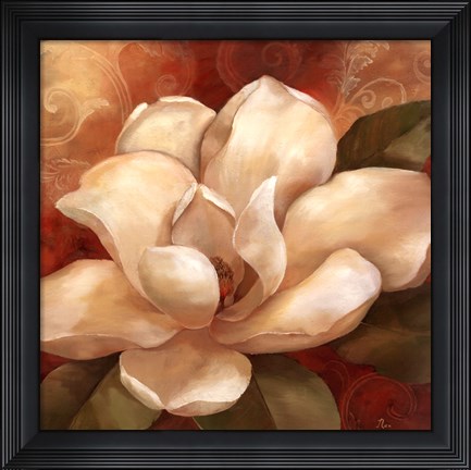 Framed Southern Garden II Print