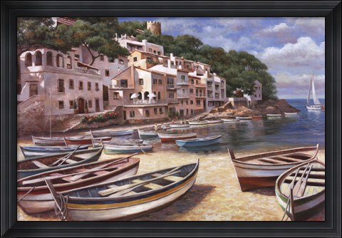 Framed Bella Mattina I Print