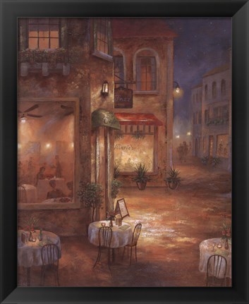 Framed Cafe Marie Print