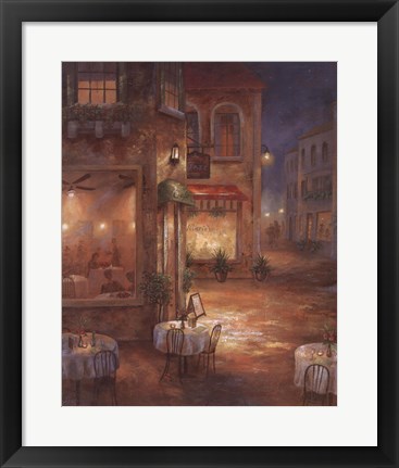 Framed Cafe Marie Print