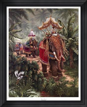 Framed Festival Bound Print