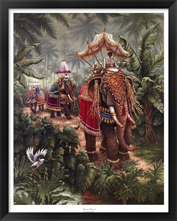 Framed Festival Bound Print