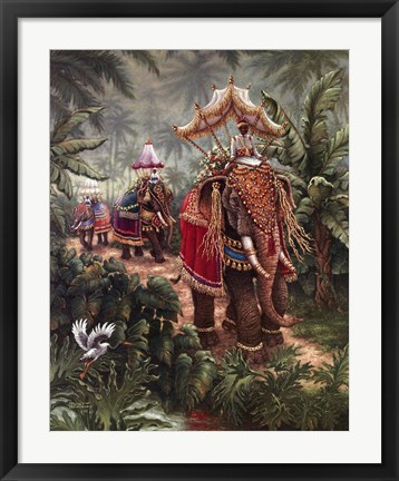 Framed Festival Bound Print