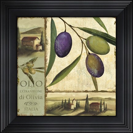 Framed Tuscan Delight I Print