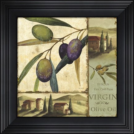 Framed Tuscan Delight II Print