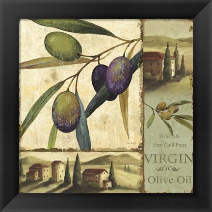 Framed Tuscan Delight II Print