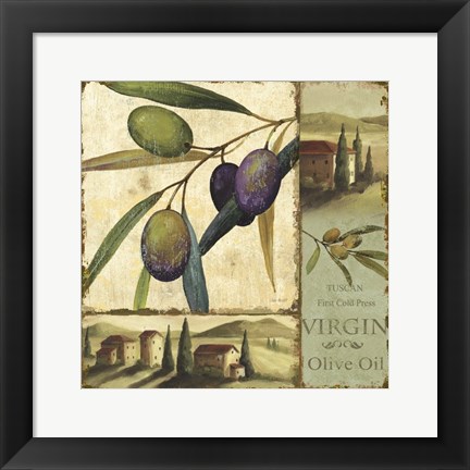 Framed Tuscan Delight II Print