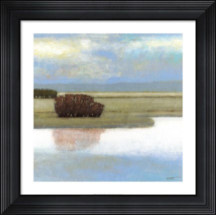 Framed Crystal Bay II Print